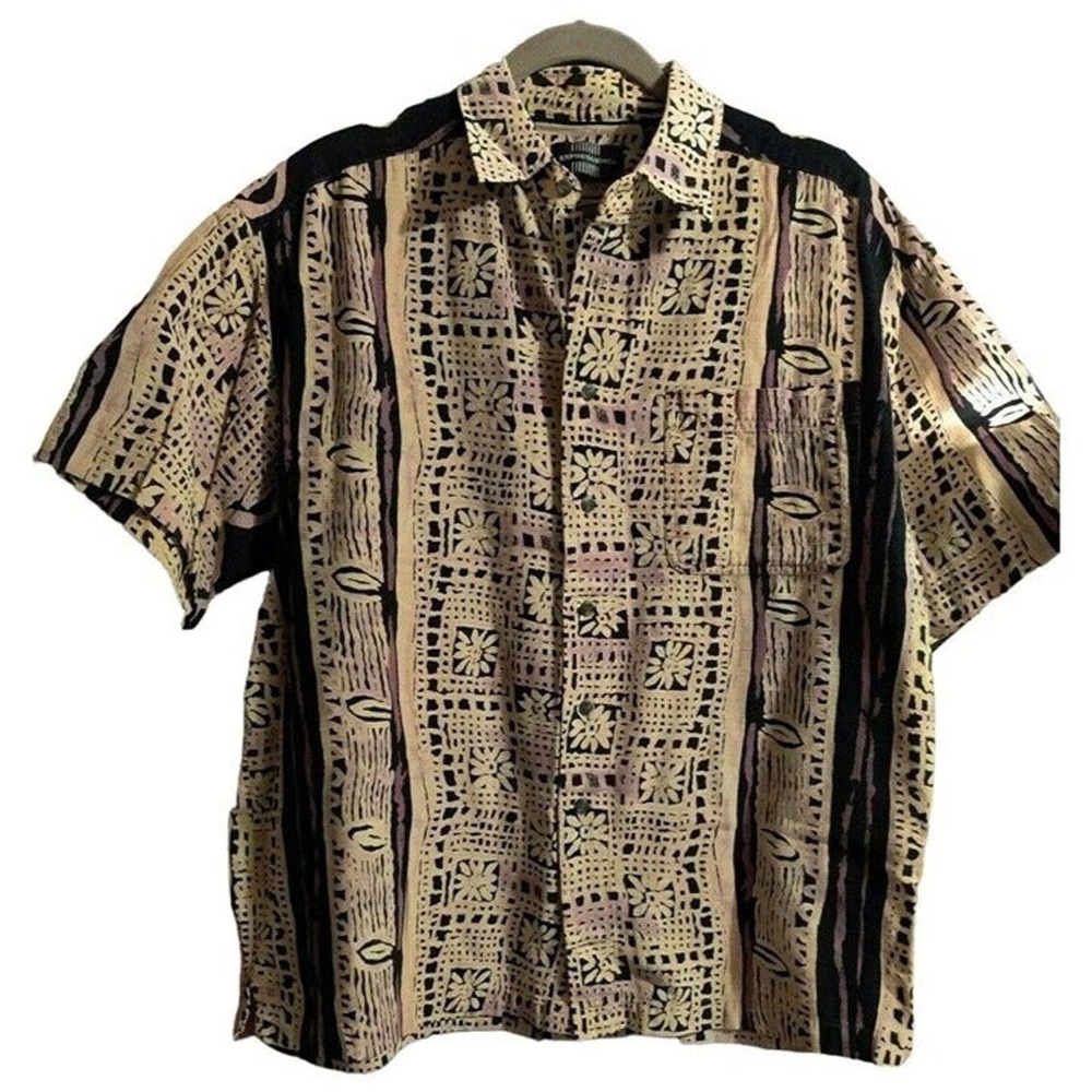 Vintage‎ Expressions Mens L/G Cotton Shirt